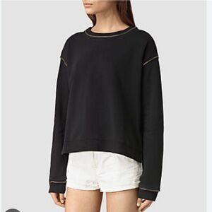 All Saints Janey Sweatshirt. Size Small